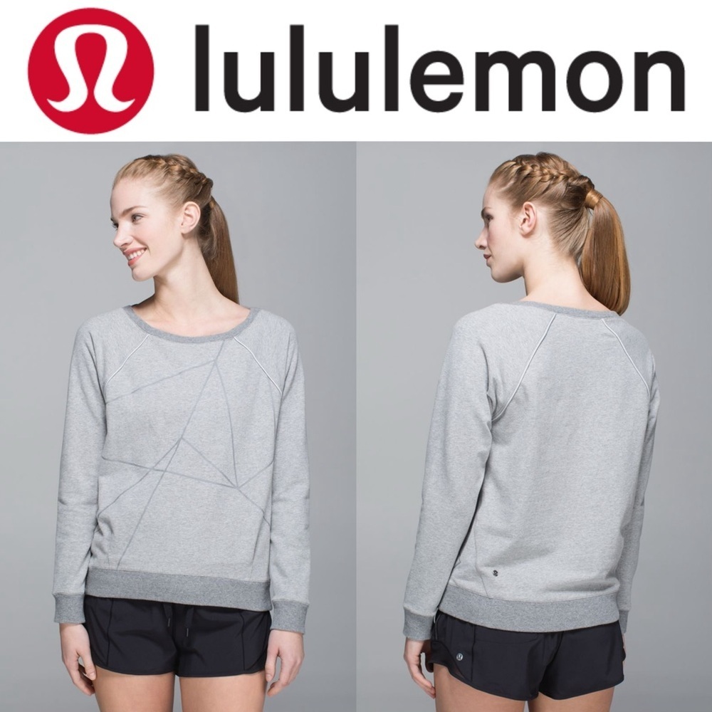 Lululemon Crew Love Pullover *Reflective
Heathered Medium Grey

#119